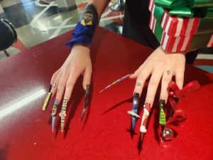 Christmas Movie Nail Art at Cameo College - Call 801-747-5700 and Enroll Today!
