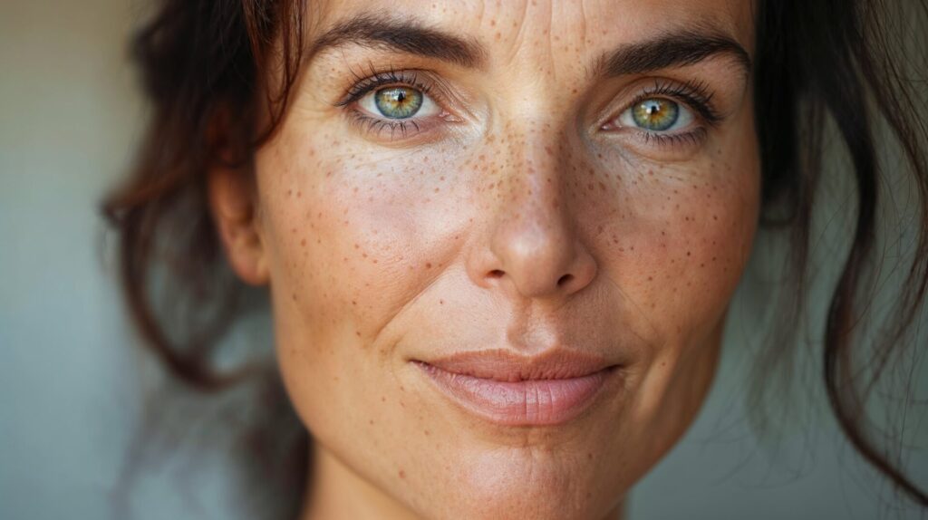 Age Spots and sun damaged skin