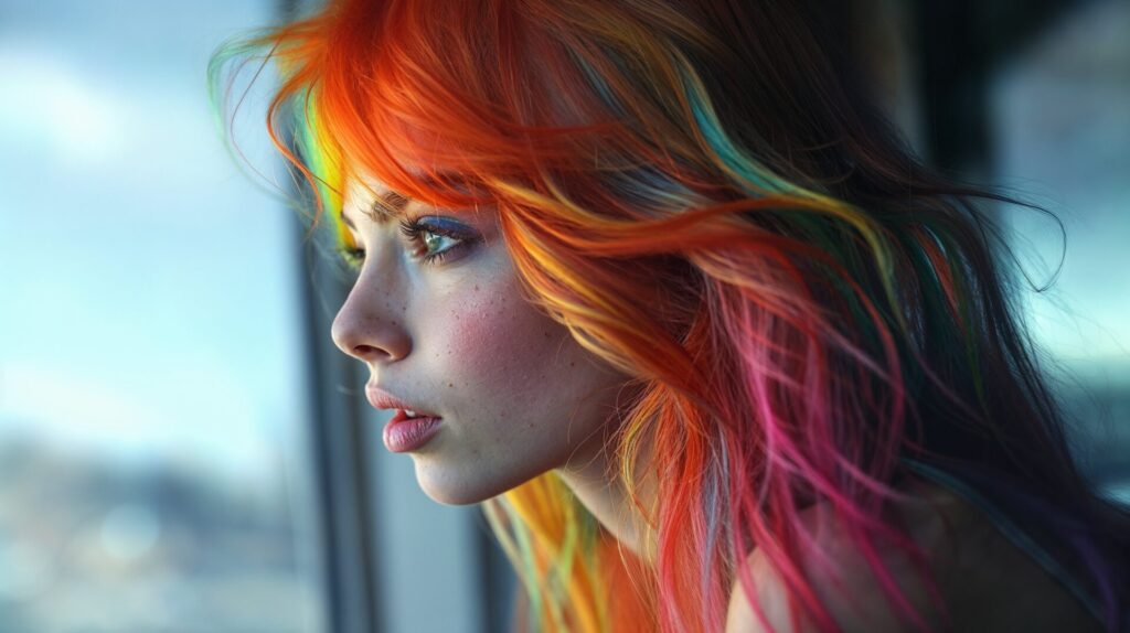 Vibrant Color-Treated Hair