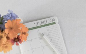 planner, september, calendar