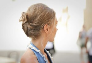 Selective Focus Photography of Woman Looking on Side