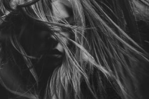 Grayscale Photo of Woman | Hair Porosity