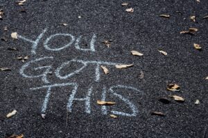 brown dried leaves on sand | The Power Of Positive Thinking